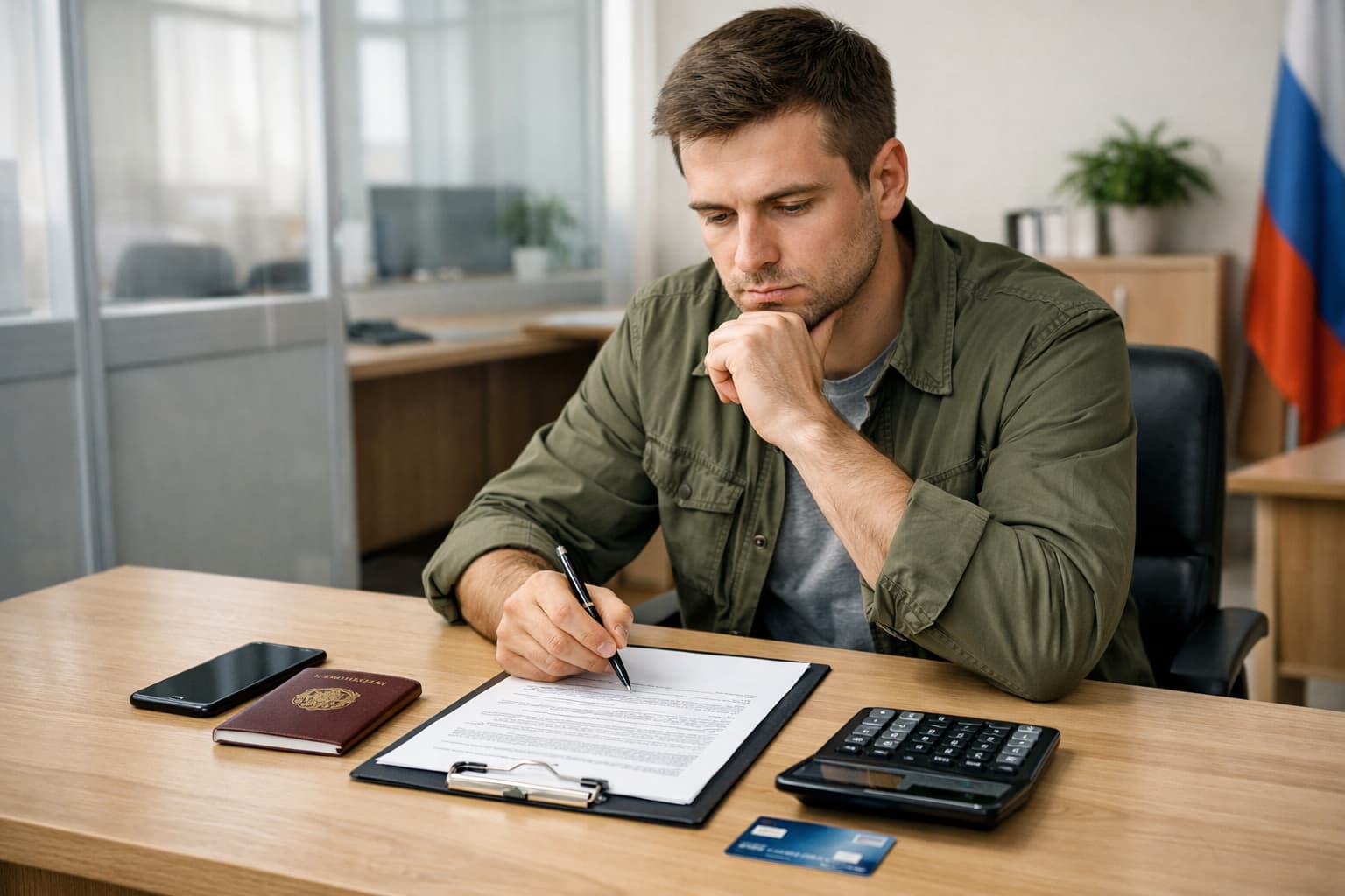 Подписание контракта